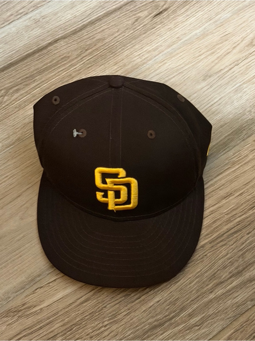 New Era San Diego Padres Official On-Field Cap Fitted Baseball Hat Size 7.5 MLB